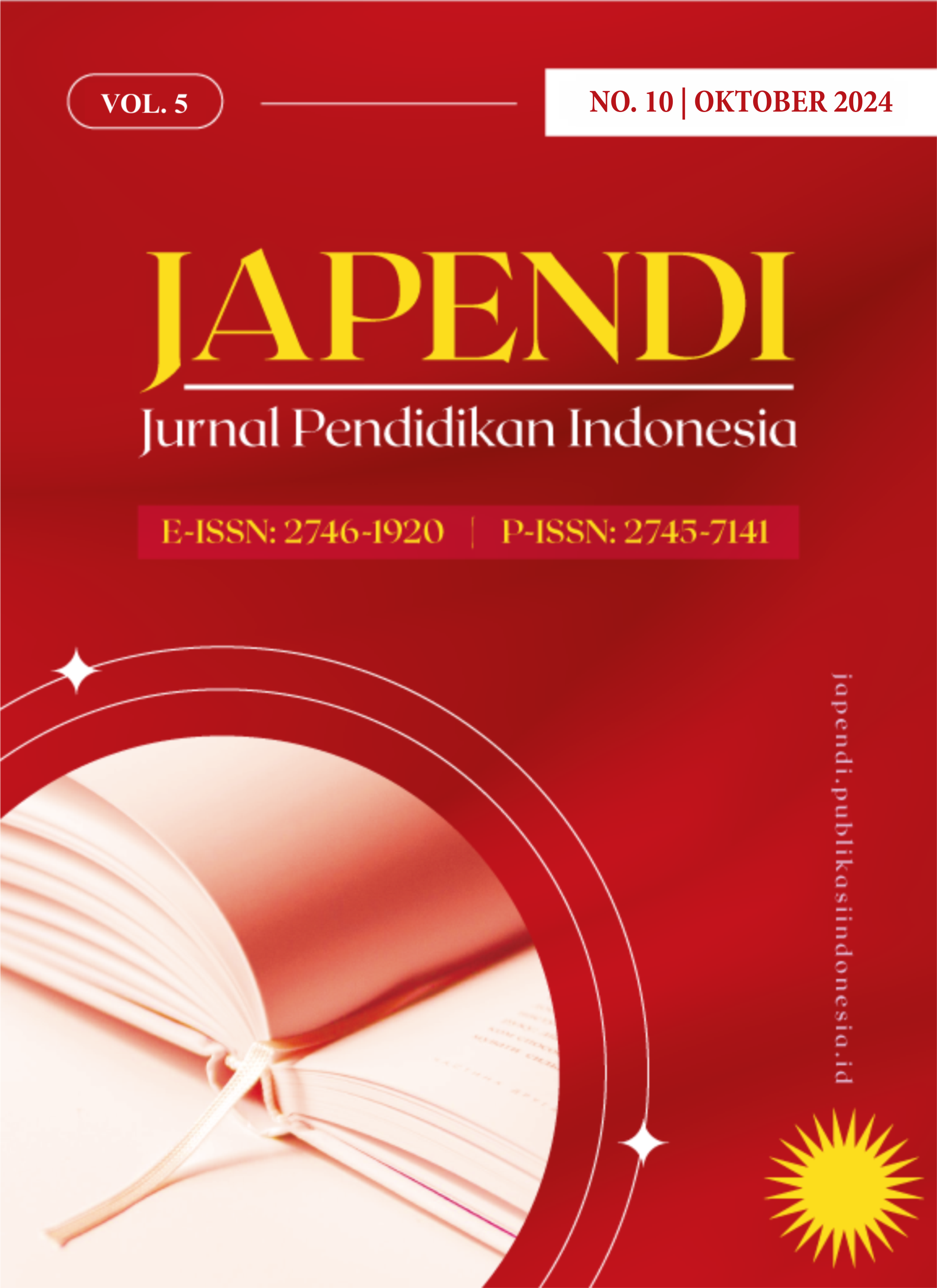 					View Vol. 5 No. 10 (2024): Jurnal Pendidikan Indonesia
				